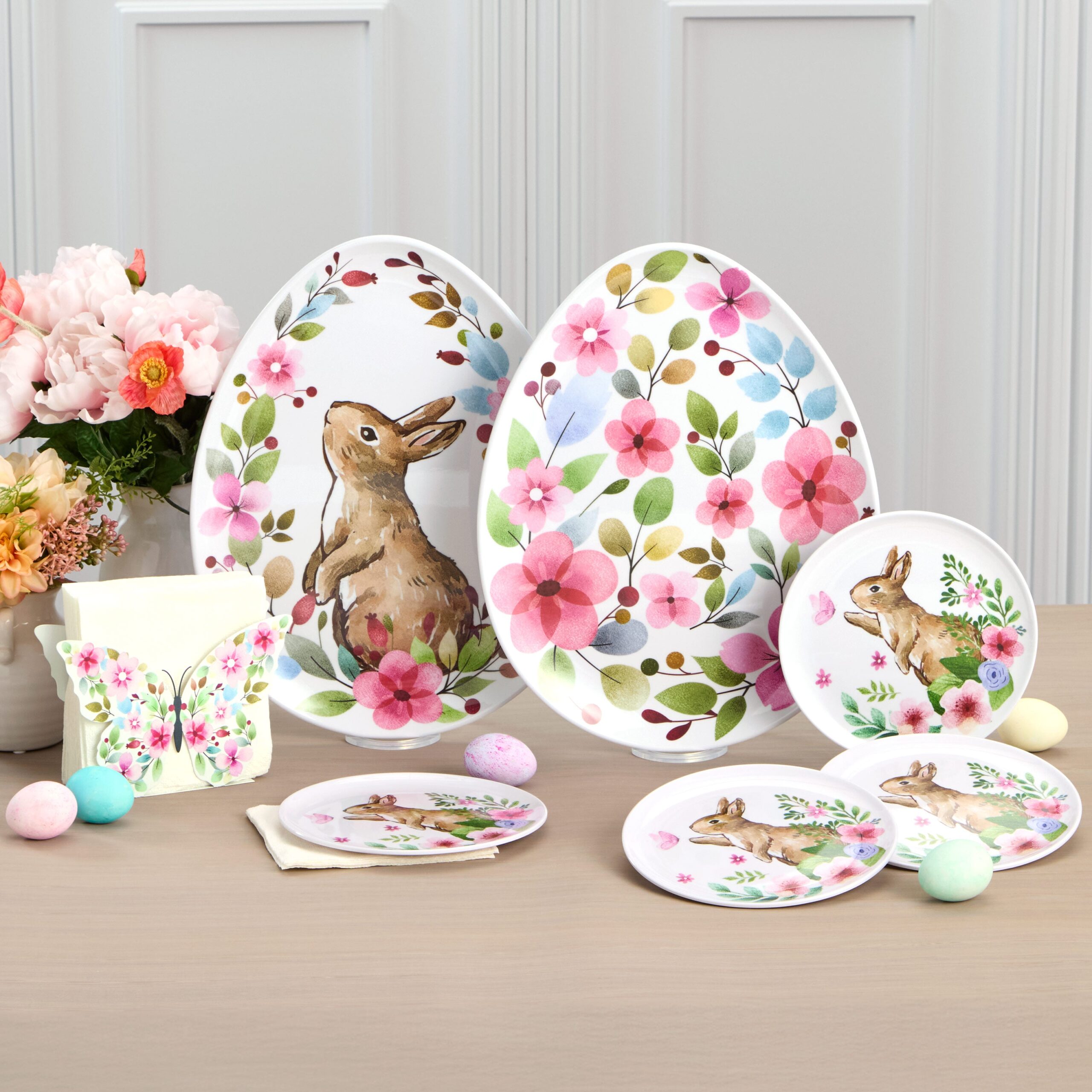 Floral-Easter-Tableware